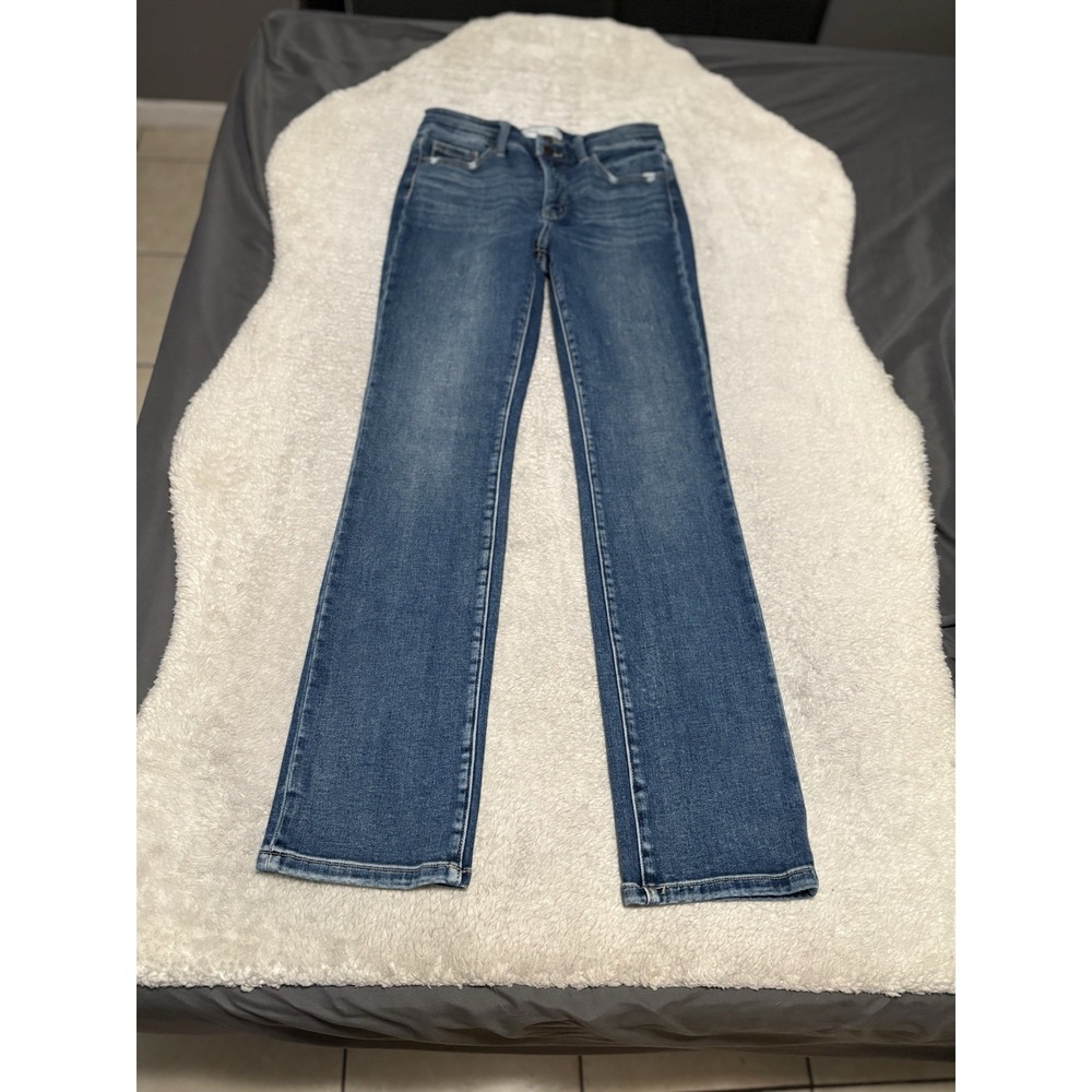 BKE Parker Women's Universal Fit High Rise Straight Jeans Size 27x32
